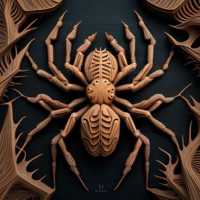 3D модель Ixodes priscicollaris (STL)